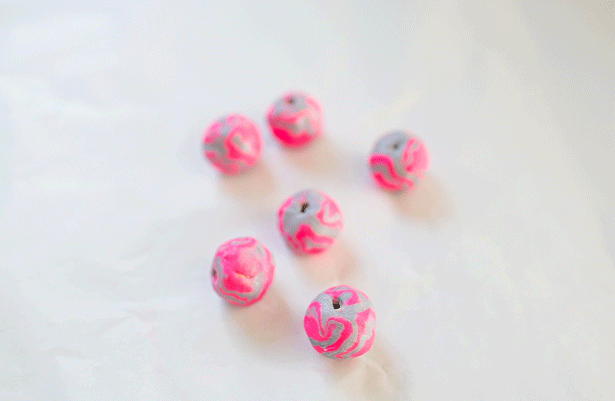 11 diy clay wooden beads