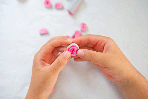 12 diy clay wooden beads