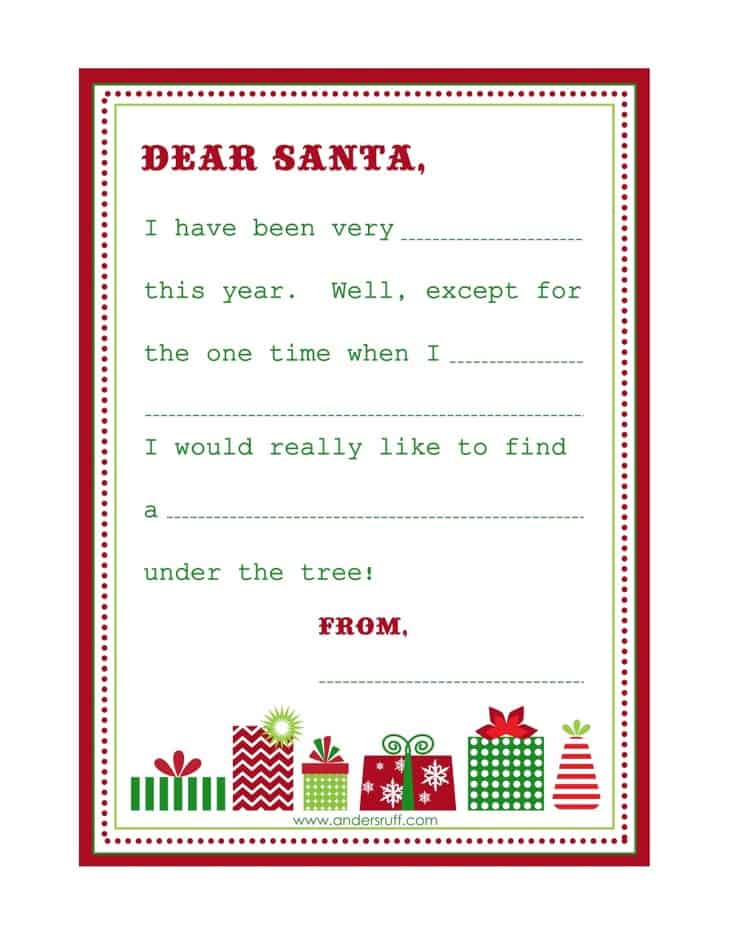 Adult Letter To Santa 7