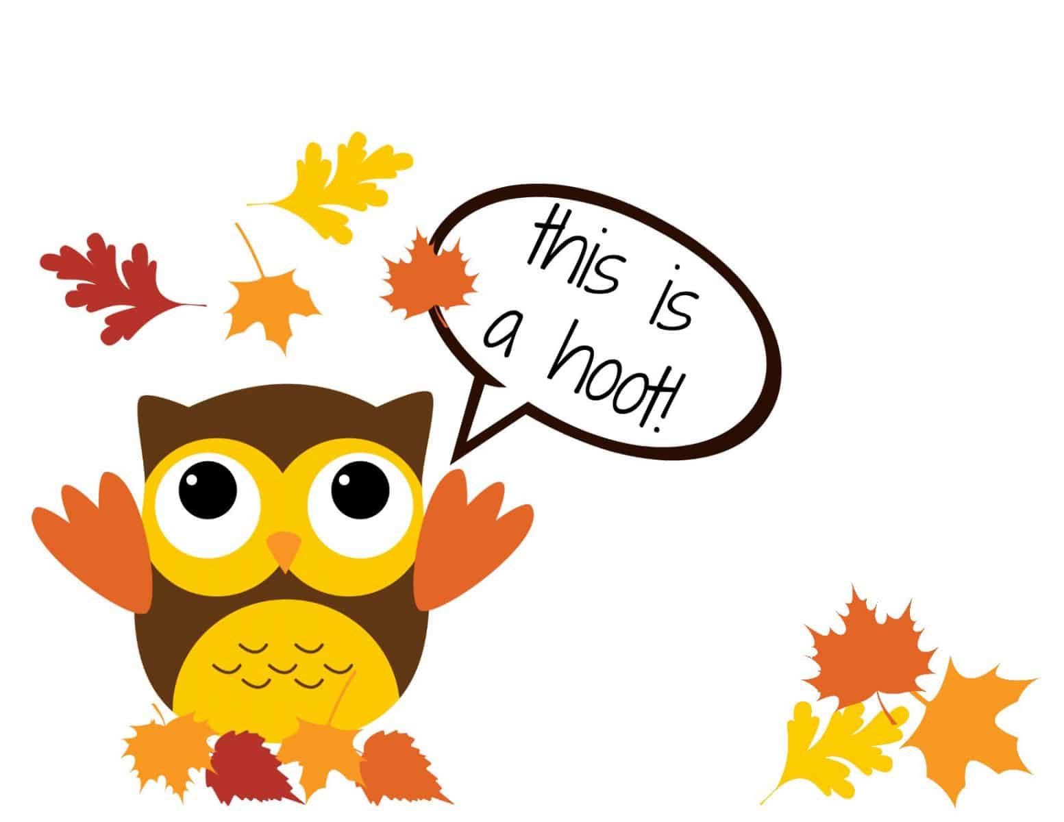 thanksgiving owl clip art - photo #15