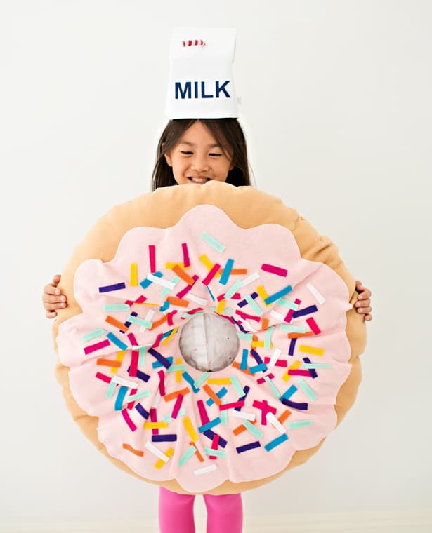 How to Make a Donut Pillow (or a Giant Donut Halloween Costume)