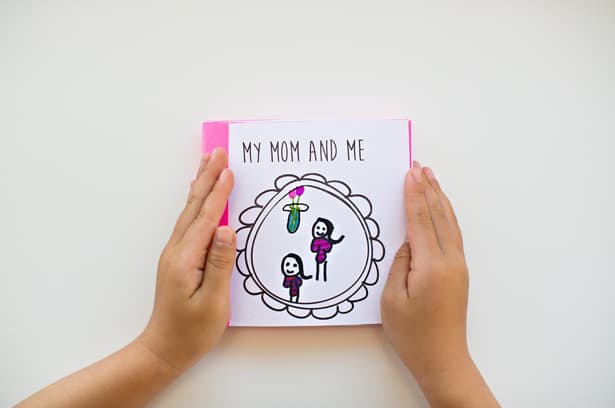 Have the kids make mom a Free Printable Mother's Day Book to show her all the ways she is special. 