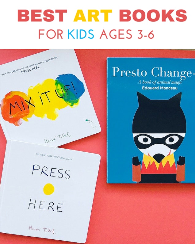 16 Best Art Books for Kids Ages 3-6