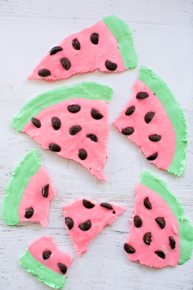 EASY WATERMELON YOGURT BARK