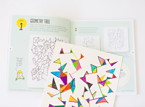Tangle Art and Drawing Games for Kids: A Silly Book for Creative and Visual Thinking