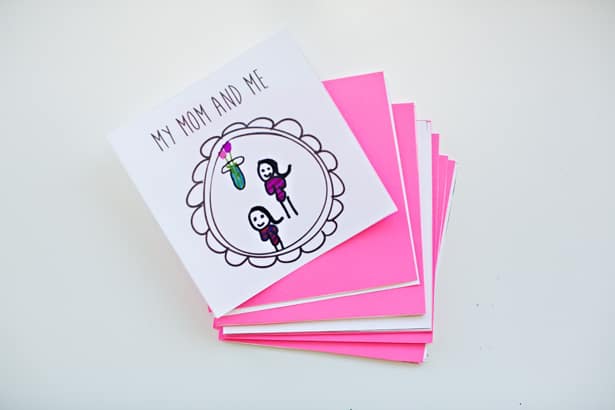 Have the kids make mom a Free Printable Mother's Day Book to show her all the ways she is special. 