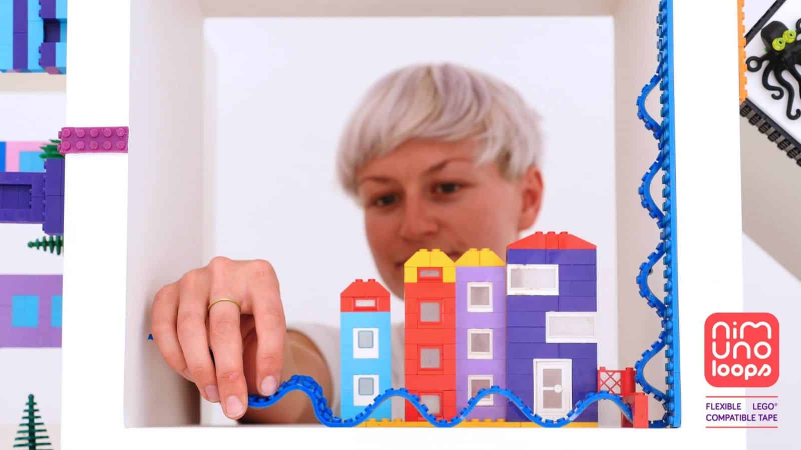 INNOVATIVE LEGO TAPE CHANGES HOW YOU PLAY WITH TOY BRICKS