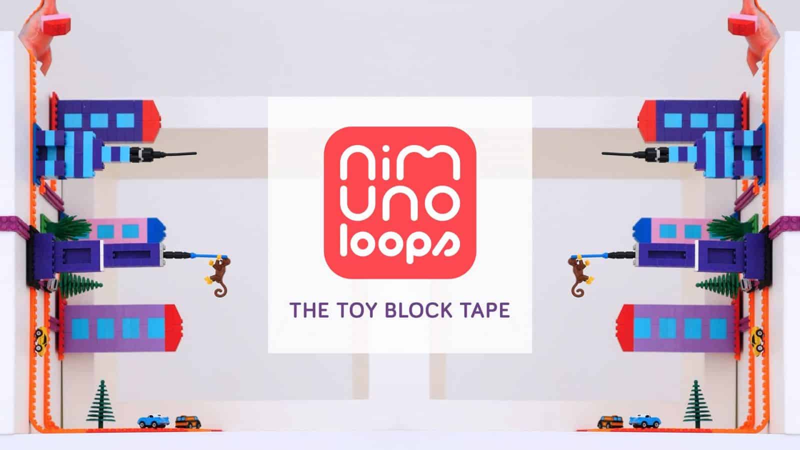 Nimuno Loops 'Lego tape' lets you build on any surface - Curbed