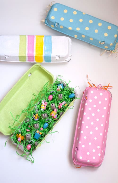 MAKE EGG CARTON GIFTS