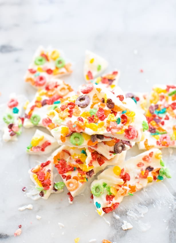  Cereal Yogurt Bark