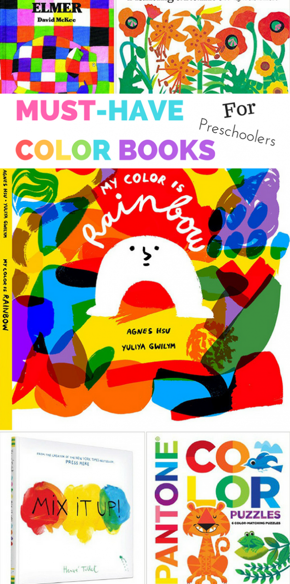TOP 5 MUST-HAVE COLOR BOOKS FOR PRESCHOOLERS