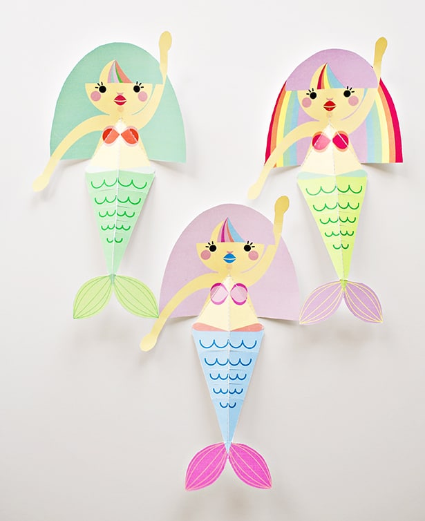 40+ Adorable Mermaid Crafts for Kids and Adults - Cutesy Crafts