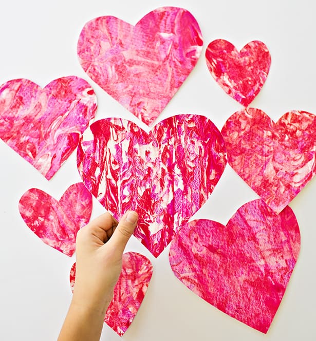 12 COLORFUL HEART VALENTINE ARTS AND CRAFTS FOR KIDS