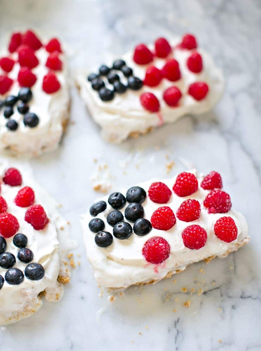 10 Red, White and Blue Cakes You'll Love to Make This Fourth of July Cake is great. Themed cake is even better. Summertime in America is all about patriotism with Independence Day. Celebrating the Fourth of July with a patriotic, red, white & blue cake is the perfect thing. Whether it's a poke cake or a fun, layered cake, your cake with certainly be the hit of the summer barbecue. Here are 10 red, white and blue cakes you'll love to make this summer!