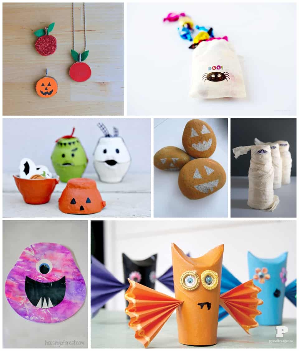 35 EASY CUTE AND FUN HALLOWEEN CRAFTS