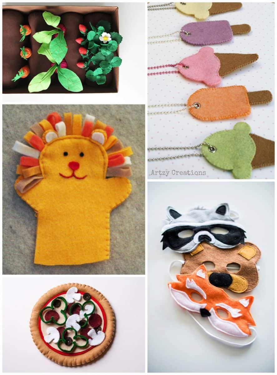 Felt Craft Projects - Fun Felt Crafts To Make 