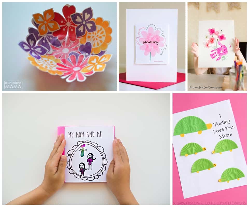 50 PLUS KID-MADE MOTHER'S DAY GIFTS YOU'LL LOVE TO RECEIVE. Easy and cute handmade Mother's Day gifts from the kids. 