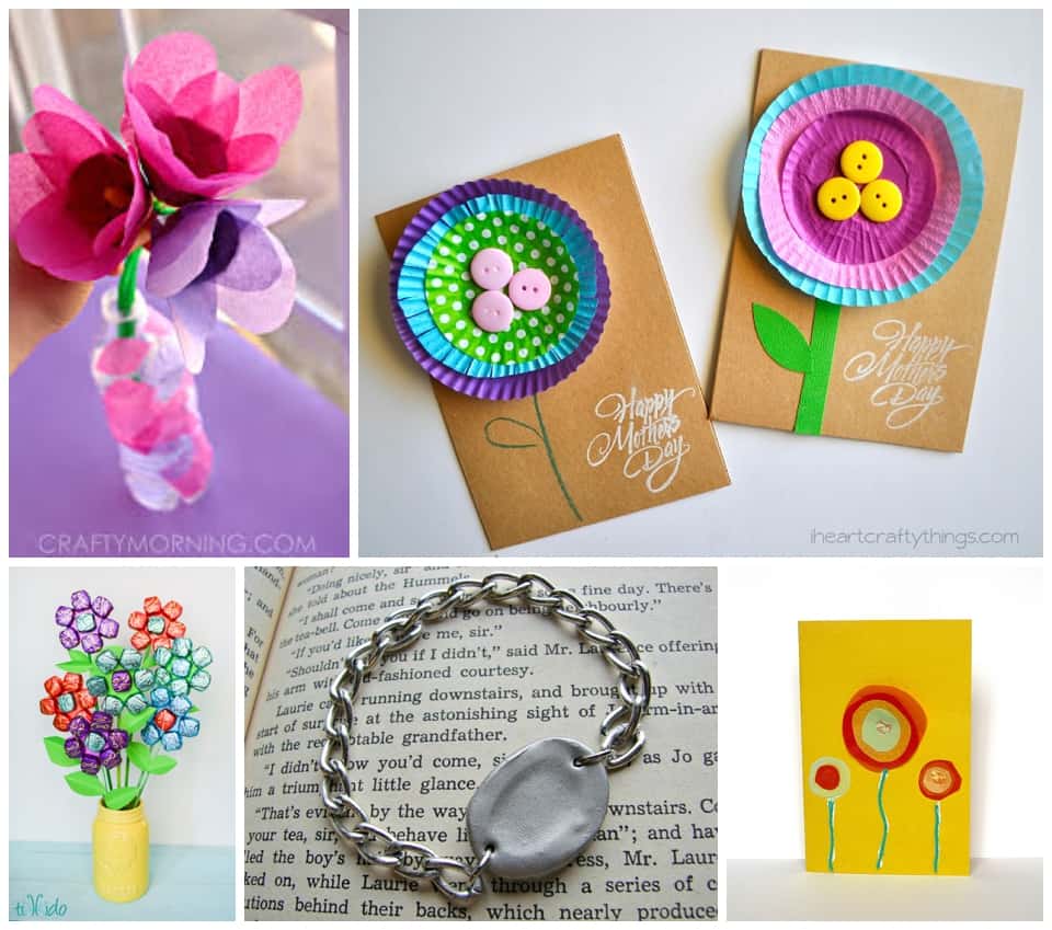 50 PLUS KID-MADE MOTHER'S DAY GIFTS YOU'LL LOVE TO RECEIVE. Easy and cute handmade Mother's Day gifts from the kids. 