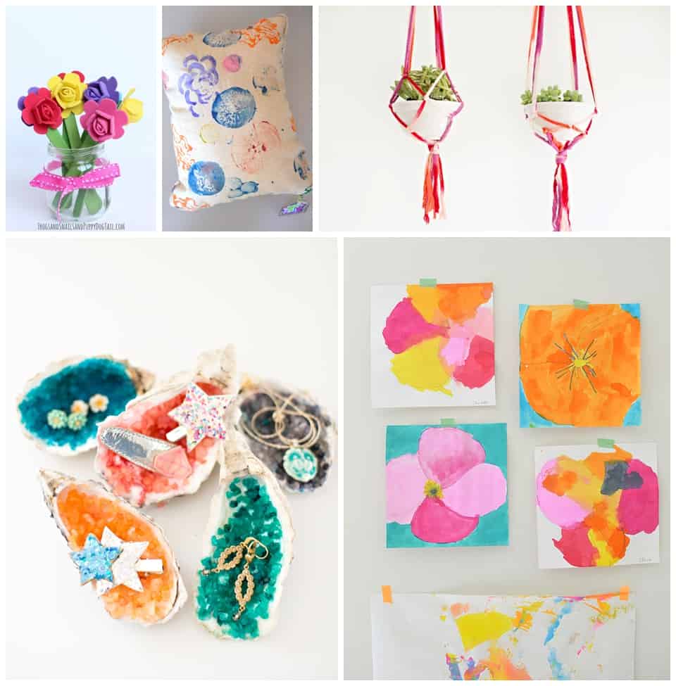 50 PLUS KID-MADE MOTHER'S DAY GIFTS YOU'LL LOVE TO RECEIVE. Easy and cute handmade Mother's Day gifts from the kids. 