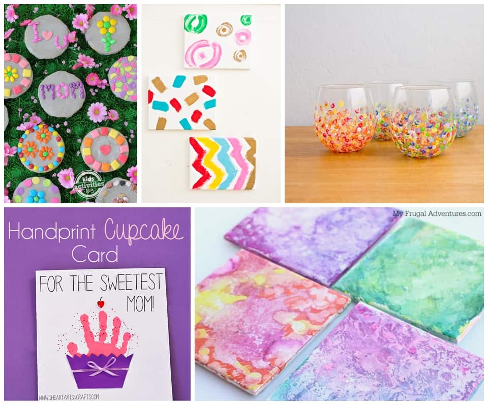 50 PLUS KID-MADE MOTHER'S DAY GIFTS YOU'LL LOVE TO RECEIVE. Easy and cute handmade Mother's Day gifts from the kids. 