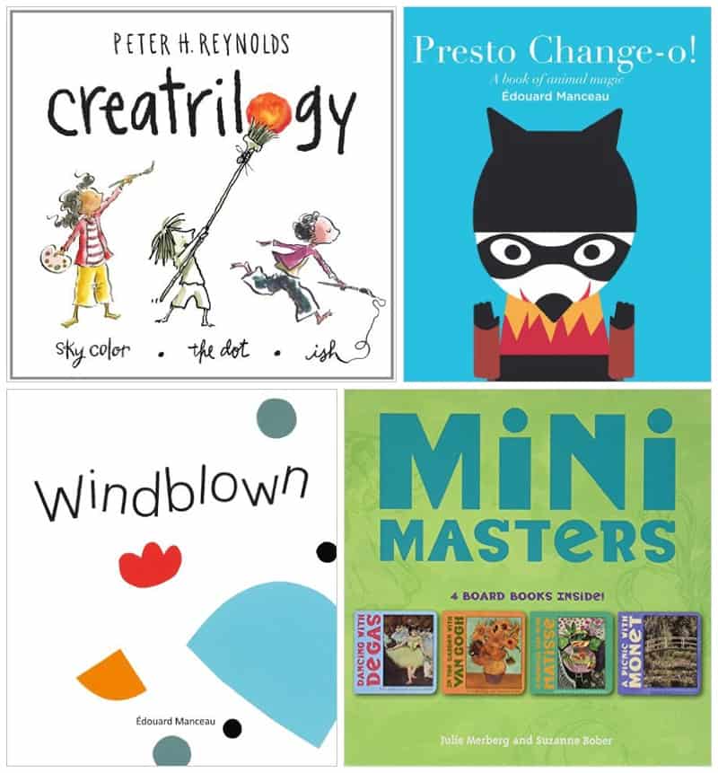BEST ART BOOKS FOR KIDS AGES 36