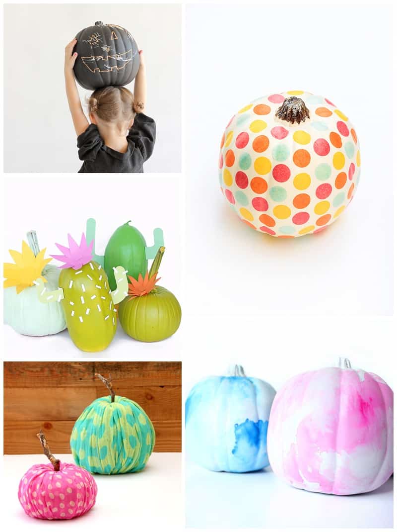 25 UTTERLY ADORABLE NO CARVE PUMPKIN DECORATING IDEAS FOR KIDS