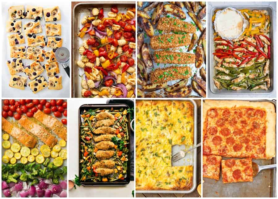 EASY Sheet Pan Pizza Recipe - I Heart Naptime