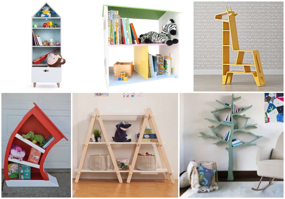 10 Playful Bookcases For Kids