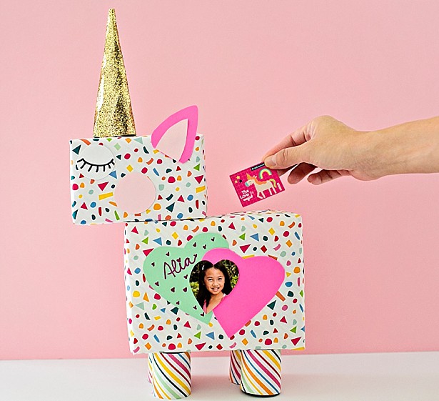 DIY unicorn box 