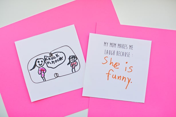 Have the kids make mom a Free Printable Mother's Day Book to show her all the ways she is special. 