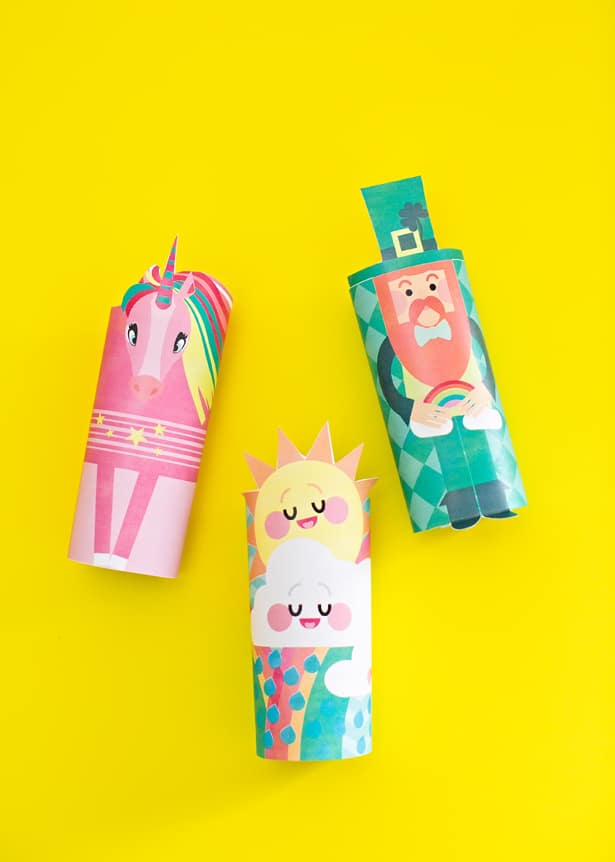 Toilet Paper Roll Unicorn Craft For Kids - Raising Veggie Lovers