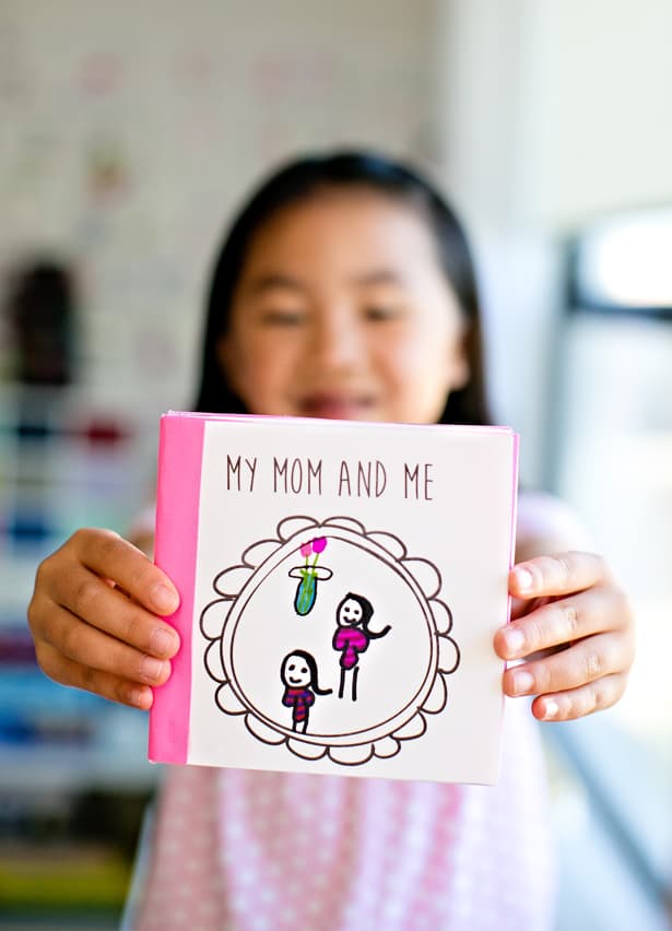 Have the kids make mom a Free Printable Mother's Day Book to show her all the ways she is special. 