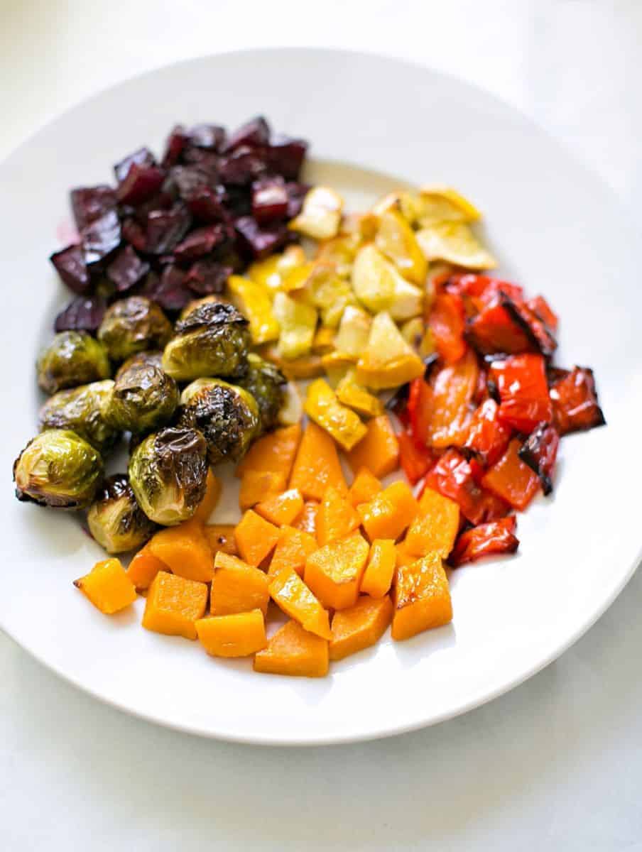 COOKING WITH KIDS: RAINBOW ROASTED VEGETABLES