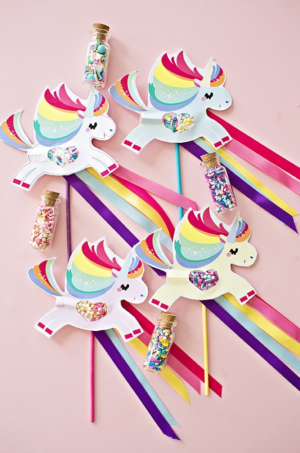 7 Magical Unicorn Crafts Kids Will Want To Make [Free Printable]