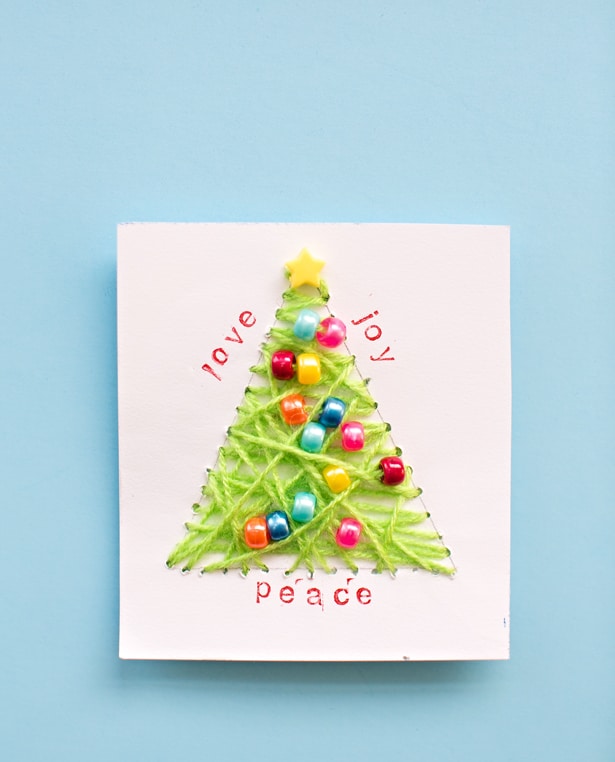 christmas tree art activities for kids