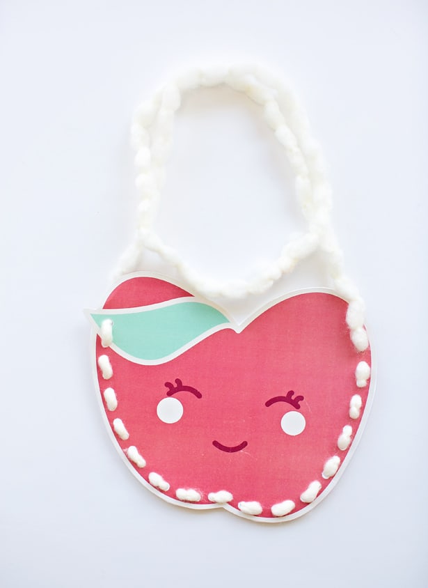 Make and stuff these with cute Kawaii DIY apple purses with fall treats or hand them out to the kids for a fun party or playdate activity.