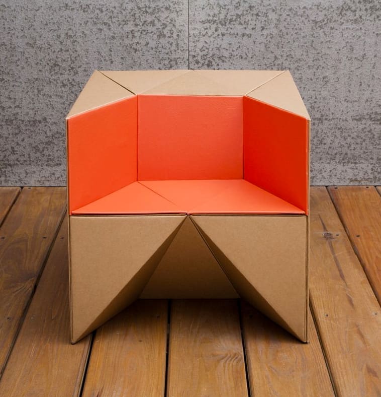 cardboard chairs design