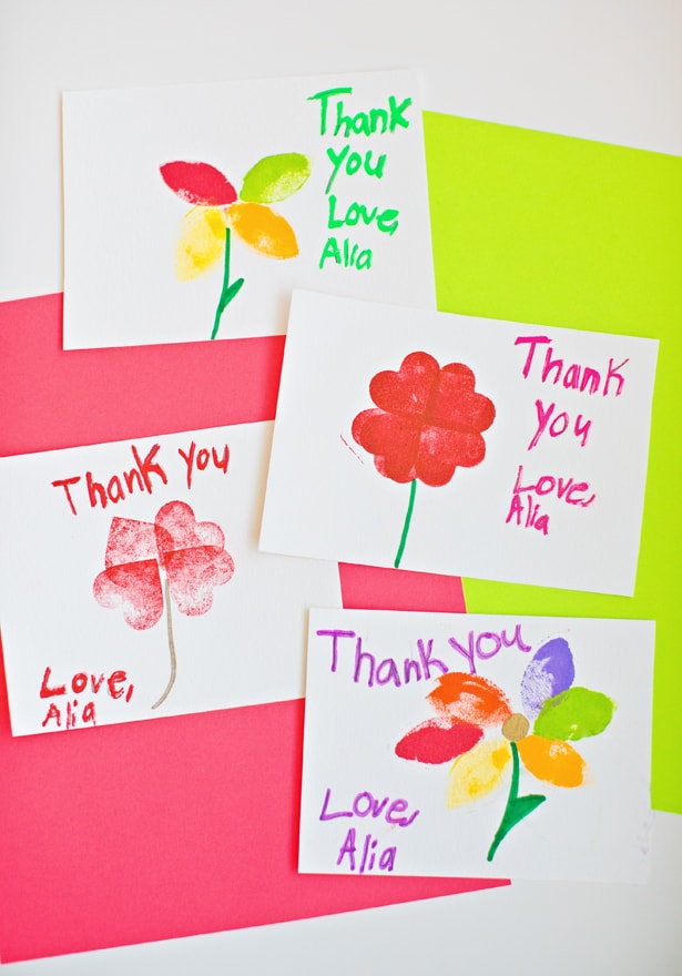 KID MADE STAMPED FLOWER THANK YOU CARDS kid-made-stamped-flower-thank-you-cards