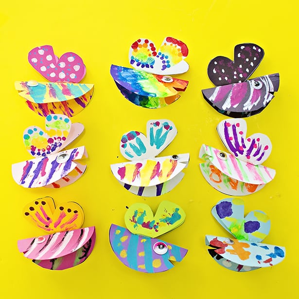 Fill a box with paper butterflies! This décor project is a fun take on the  butterfly trend