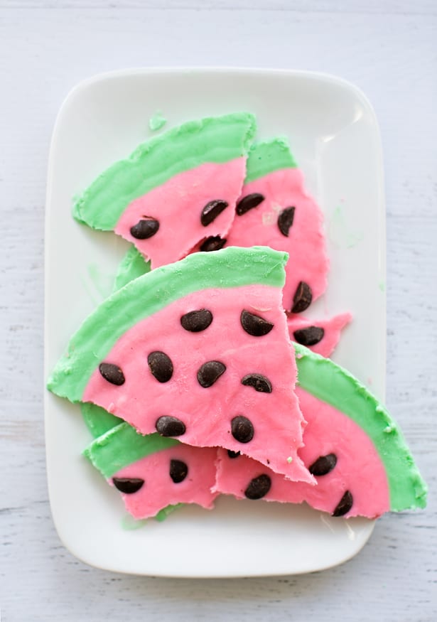 EASY WATERMELON YOGURT BARK