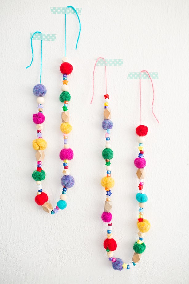 10 Colorful DIY Projects with Felt Balls