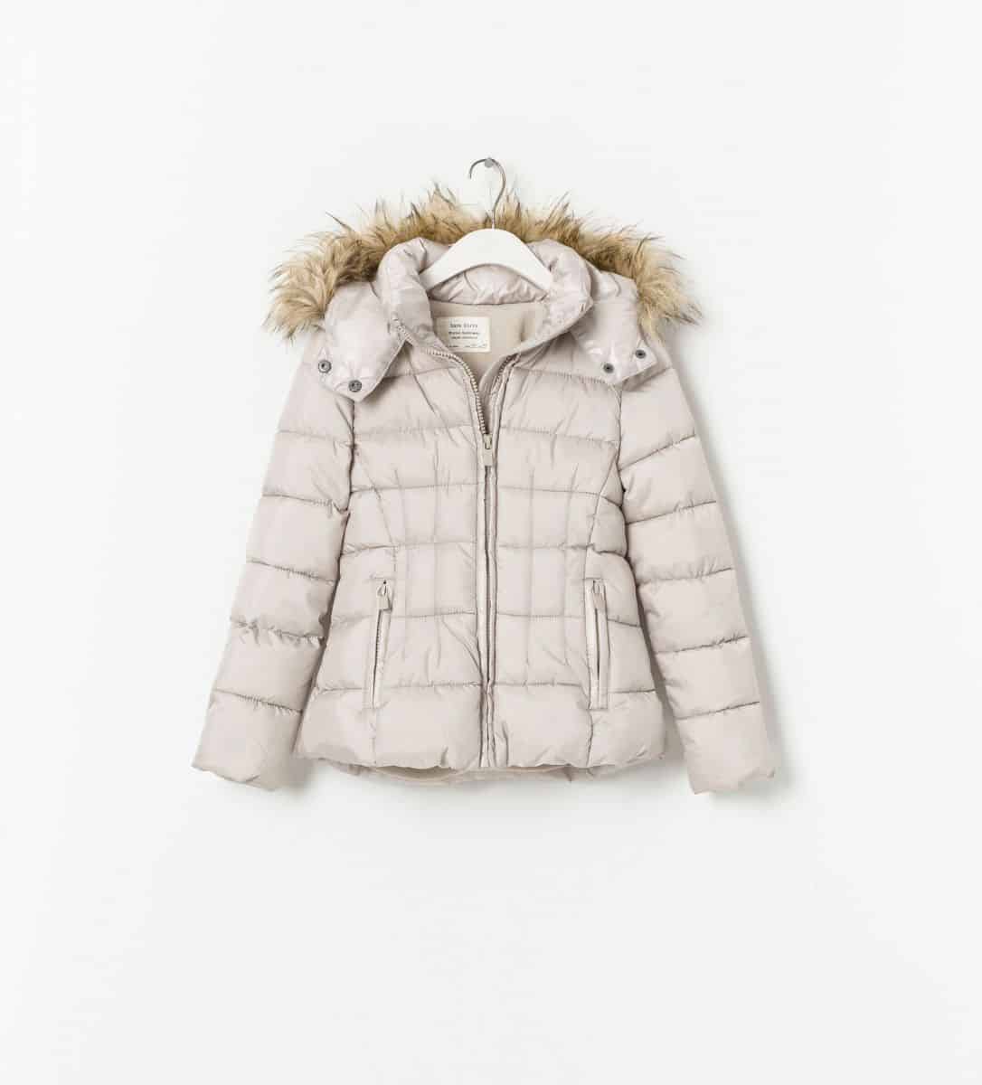 zara girls puffer jacket