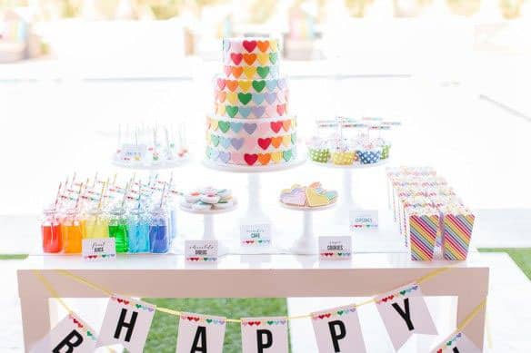 12 COLORFUL RAINBOW PARTY IDEAS