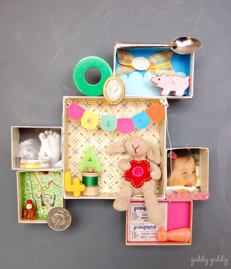 Diy baby memory sales box