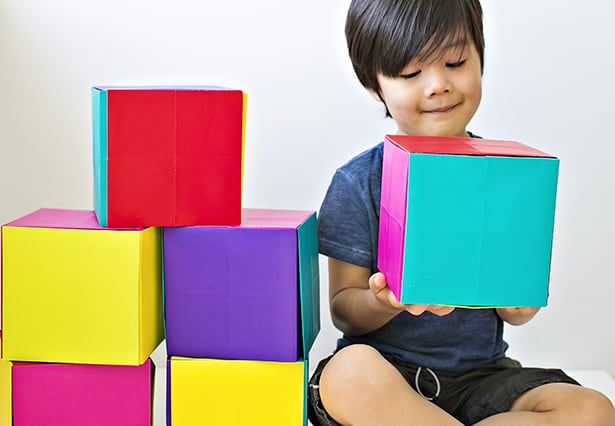 How To Make Giant Paper Boxes And Blocks