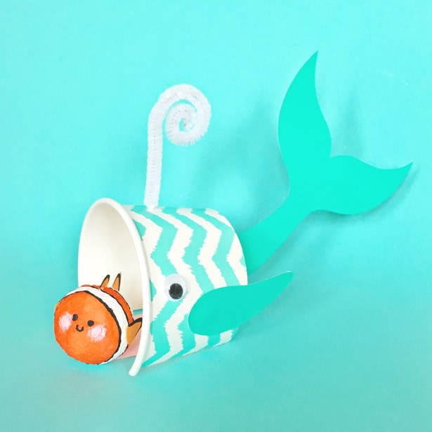 Toilet Paper Roll Animal Valentine Craft - Little Fish