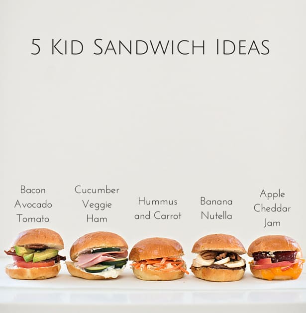 hello, Wonderful - 5 EASY SANDWICH IDEAS FOR KIDS