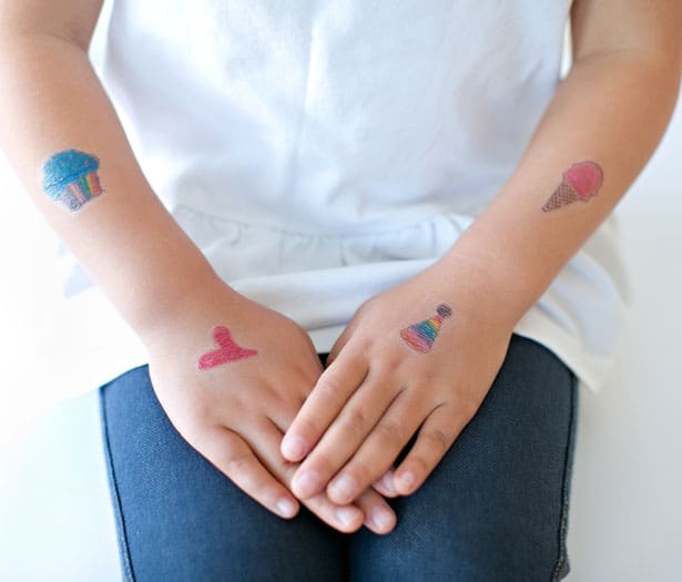 HOWAF 96pcs Temporary Tattoos for Kids Fake   Ubuy India