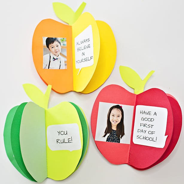 Create a cute keepsake and give your kids a boost of confidence as they go back to school with this fun 3D paper apple book (with free printable)!