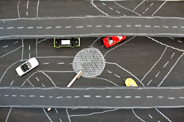 DIY Magnetic Car Mural - Crate&Kids Blog